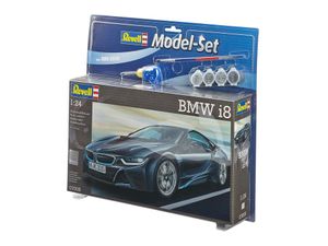 Revell Model Set BMW i8 Sportwagen miniatuur Montagekit 1:24