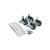 SKB 3SKB-CAST wielmontage set voor 3R Series flightcase