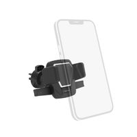Hama Smartphonehouder Comfort Vent 5.5-8.5 cm Telefoonhouder Zwart Hama Smartphonehouder Comfort Vent 5.5-8.5 cm Telefoonhouder Zwart