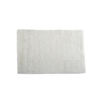 MSV Badkamerkleedje/badmat voor de vloer - ivoor wit - 45 x 70 cm - Badmatjes