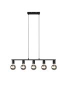 Trio Zwarte hanglamp Vannes 5-lichts R30185032 - thumbnail