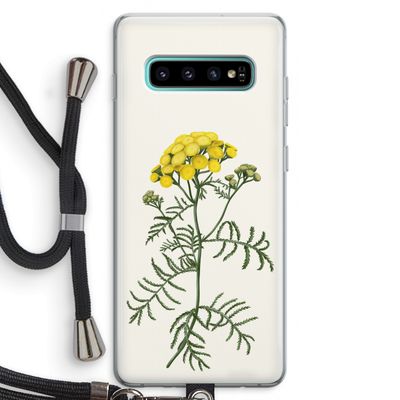 Tansy: Samsung Galaxy S10 Plus Transparant Hoesje met koord