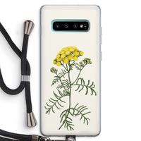 Tansy: Samsung Galaxy S10 Plus Transparant Hoesje met koord