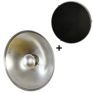 StudioKing beauty dish zilver sk-bd700 70 cm met honingraat