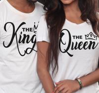 T-shirts koppels Koning en koningin
