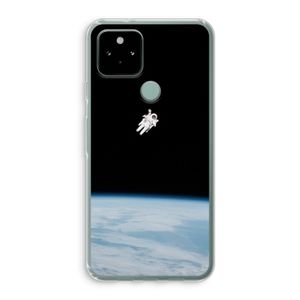 Alone in Space: Google Pixel 5 Transparant Hoesje