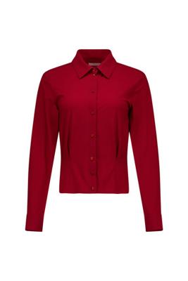 Geesje blouse - ruby red - 13658