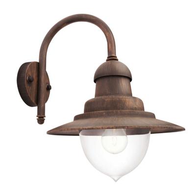 Raindrop buitenwandlamp 1-lichts brons - Philips