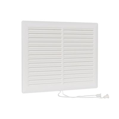 Nedco schuifrooster luxe 250 x 200 mm wit met koord