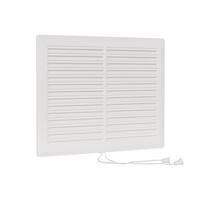 Nedco schuifrooster luxe 250 x 200 mm wit met koord