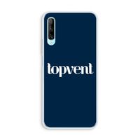 Topvent Navy: Huawei P Smart Pro Transparant Hoesje