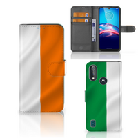 Bookcase Moto E6s Bookstyle Case Ierland - thumbnail