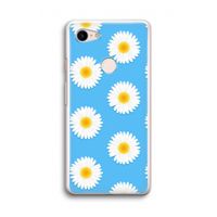 Margrietjes: Google Pixel 3 Transparant Hoesje