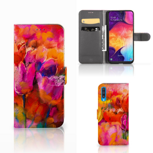 Hoesje Samsung Galaxy A50 Tulips