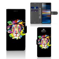 Sony Xperia 10 Leuk Hoesje Lion Color | Portemonnee hoesje