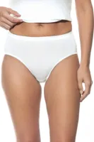 Lights dames heup slip - Elastisch katoenen dames onderbroek -Midi slip Katoenen kruisje