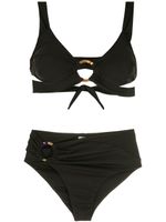 Amir Slama bikini à taille haute - Noir - thumbnail