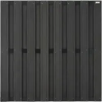 Elephant composiet schutting WPC antraciet 180x180cm Elephant composiet schutting WPC antraciet 180x180cm
