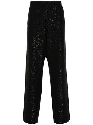 Golden Goose pantalon ample à sequins - Noir