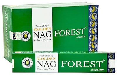 Golden Nag Wierook Forest Wierook (12 x 15 gram)