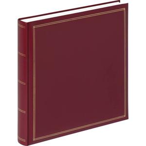 walther+ design FA-260-R Fotoalbum (b x h) 33 cm x 34 cm Rood 60 bladzijden