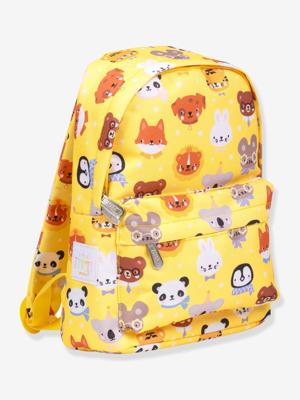 Kleine rugzak voor kinderen DIERENVRIENDEN A Little Lovely Company geel