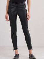 Leren damesbroek