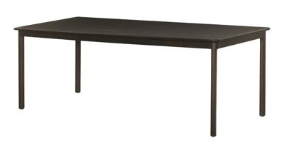 Livingfurn Eettafel 'Tobago' Eiken, 220 x 90cm, kleur Espresso