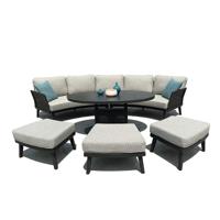 Summerset lounge set midnight grey - Oosterik home