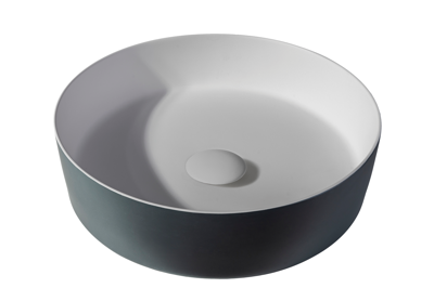 Waskom Tess 39x39x10,8 cm - antraciet EXT Waskom Tess 39x39x10,8 cm - antraciet EXT