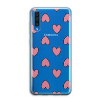 Ondersteboven verliefd: Samsung Galaxy A50 Transparant Hoesje
