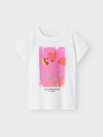 Name it zomer top meisjes - wit - Nkffabiala