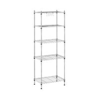 Opbergrek metaal - 35 x 55 x 150 cm - 150 kg - grijs