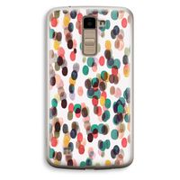 Tropical Dots: LG K10 (2016) Transparant Hoesje