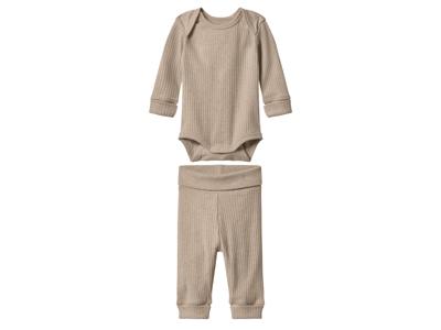 lupilu Baby kledingset 2-delig (Beige, 86/92)