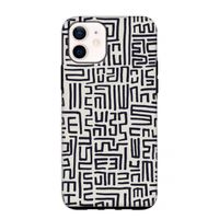 Moroccan Print: iPhone 12 mini Tough Case
