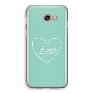 Best heart pastel: Samsung Galaxy A5 (2017) Transparant Hoesje