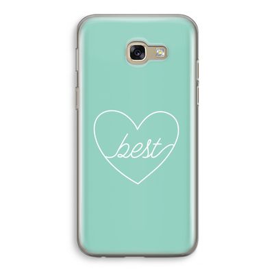 Best heart pastel: Samsung Galaxy A5 (2017) Transparant Hoesje