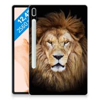 Samsung Galaxy Tab S7FE Back Case Leeuw