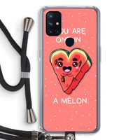 One In A Melon: OnePlus Nord N10 5G Transparant Hoesje met koord