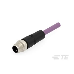 TE Connectivity TAB62135501-002 Sensor/actuator connector, geassembleerd 5 stuk(s) Bag