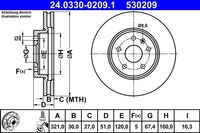 Powerdisc Remschijf 24033002091