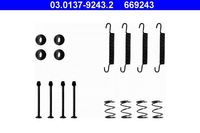 Toebehoren, parkeerremschoen 03013792432
