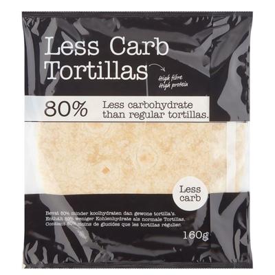 Smaakt Less Carb Tortilla (160 gr)