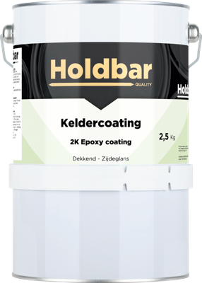 Holdbar Keldercoating Gebroken Wit (RAL 9010) 2,5 kg