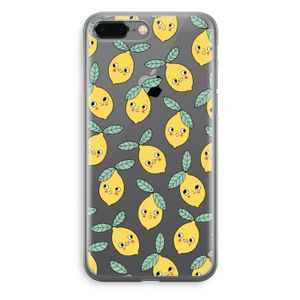 Citroenen: iPhone 8 Plus Transparant Hoesje