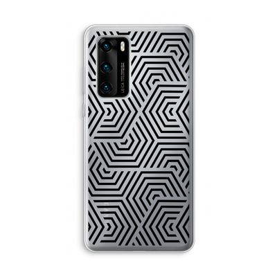 Magic pattern: Huawei P40 Transparant Hoesje