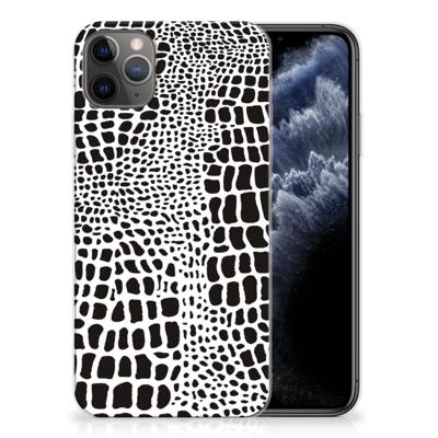 Apple iPhone 11 Pro Max | TPU Hoesje | Slangenprint