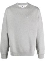 Nike sweat à logo Solo Swoosh - Gris