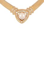 Christian Dior Pre-Owned collier ras-du-cou serti de perles (années 1980)